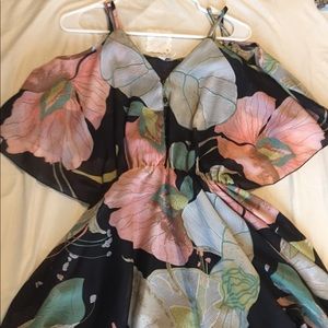 Off the Shoulder Floral Dress